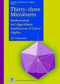 Enlarge image Cover: Thirty-three Miniatures - American Mathematical Society