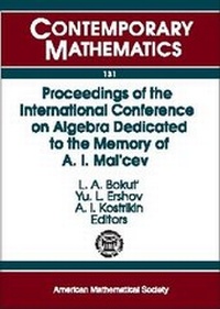 Abbildung von: Proceedings of the International Conference on Algebra Dedicated to the Memory of A.I. Mal'cev, Parts 1-3 - American Mathematical Society