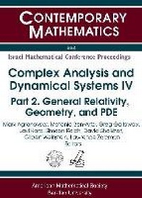 Enlarge image Cover: Complex Analysis and Dynamical Systems IV - American Mathematical Society