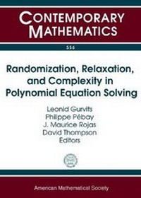 Abbildung von: Randomization, Relaxation, and Complexity in Polynomial Equation Solving - American Mathematical Society