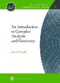 Enlarge image Cover: An Introduction to Complex Analysis and Geometry - American Mathematical Society