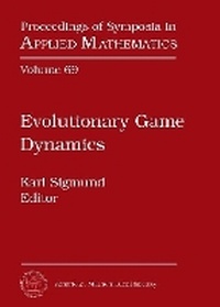 Enlarge image Cover: Evolutionary Game Dynamics - American Mathematical Society