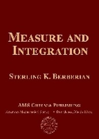Enlarge image Cover: Measure and Integration - American Mathematical Society