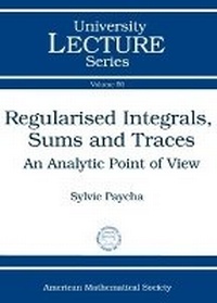 Enlarge image Cover: Regularised Integrals, Sums and Traces - American Mathematical Society