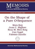 Cover: On the Shape of a Pure $O$-Sequence - American Mathematical Society