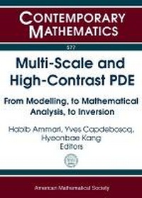Enlarge image Cover: Multi-Scale and High-Contrast PDE - American Mathematical Society