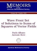 Cover: Wave Front Set of Solutions to Sums of Squares of Vector Fields - American Mathematical Society