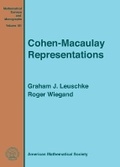 Cover: Cohen-Macaulay Representations - American Mathematical Society