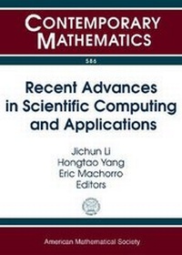 Enlarge image Cover: Recent Advances in Scientific Computing and Applications - American Mathematical Society
