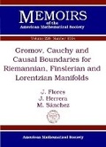Bild: Gromov, Cauchy and Causal Boundaries for Riemannian, Finslerian and Lorentzian Manifolds - American Mathematical Society
