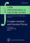 Cover: Complex Analysis and Potential Theory - American Mathematical Society