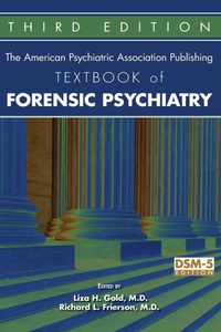 Abbildung von: The American Psychiatric Association Publishing Textbook of Forensic Psychiatry - American Psychiatric Association Publishing