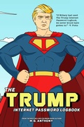 Cover: The Trump Internet Password Logbook - Post Hill Press