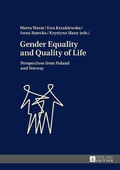 Cover: Gender Equality and Quality of Life - Peter Lang Verlag