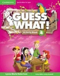 Cover: Guess What! Level 4 Activity Book with Home Booklet and Online Interactive Activities Spanish Edition - Cambridge University Press