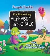 Enlarge image Cover: Purple Turtle Practice Writing Alphabet with Chalk - Prizm