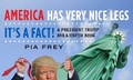 Cover: America Has Very Nice Legs-It's a Fact! - Atria Books