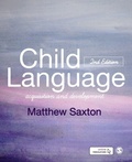 Cover: Child Language - SAGE Publications Ltd