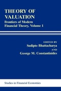 Cover: Theory of Valuation - Rowman & Littlefield Publishers