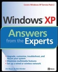 Cover: Windows XP Answers from the Experts - McGraw-Hill Professional