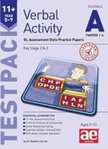 Cover: 11+ Verbal Activity Year 5-7 Testpack A Papers 1-4 - Accelerated Education Publications Ltd