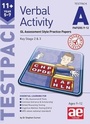 Cover: 11+ Verbal Activity Year 5-7 Testpack A Papers 9-12 - Accelerated Education Publications Ltd