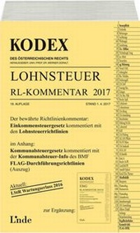 Abbildung von: KODEX Lohnsteuer Richtlinien-Kommentar 2017 - Linde