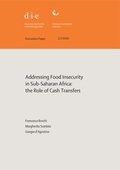 Cover: Addressing food insecurity in sub-Saharan Africa - German Institute of Development and Sustainability (IDOS) gGmbH
