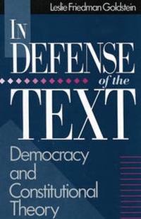 Enlarge image Cover: In Defense of the Text - Rowman & Littlefield Publishers