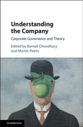 Cover: Understanding the Company - Cambridge University Press