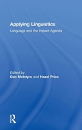 Cover: Applying Linguistics - Routledge