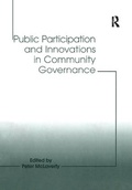 Cover: Public Participation and Innovations in Community Governance - Routledge