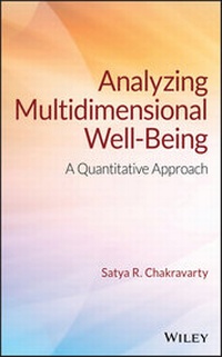 Abbildung von: Analyzing Multidimensional Well-Being - Wiley-Blackwell