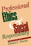 Cover: Professional Ethics and Social Responsibility - Rowman & Littlefield Publishers