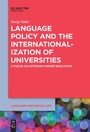 Cover: Language Policy and the Internationalization of Universities - De Gruyter Mouton