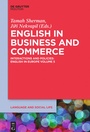 Cover: English in Business and Commerce - De Gruyter Mouton