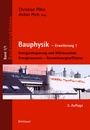Cover: Bauphysik - Birkhäuser