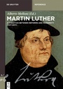 Cover: Martin Luther - De Gruyter