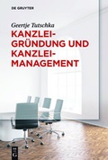 Cover: Kanzleigr&uuml;ndung und Kanzleimanagement - De Gruyter