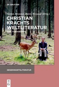Cover: Christian Krachts Weltliteratur - De Gruyter