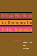 Cover: Urban Elections in Democratic Latin America - Scholarly Resources Inc.,U.S.