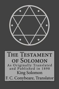 Cover: The Testament of Solomon - Mockingbird Press