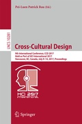Cover: Cross-Cultural Design - Springer