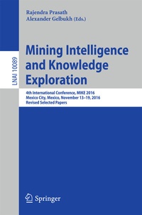 Abbildung von: Mining Intelligence and Knowledge Exploration - Springer