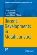 Cover: Recent Developments in Metaheuristics - Springer