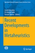 Cover: Recent Developments in Metaheuristics - Springer