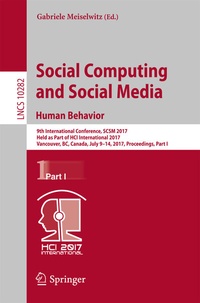 Abbildung von: Social Computing and Social Media. Human Behavior - Springer