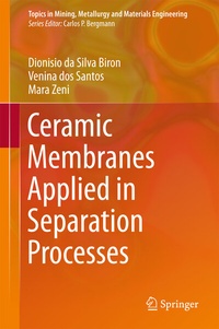 Enlarge image Cover: Ceramic Membranes Applied in Separation Processes - Springer