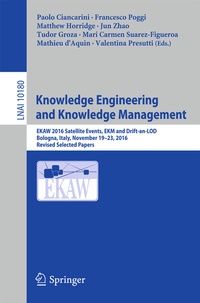 Abbildung von: Knowledge Engineering and Knowledge Management - Springer