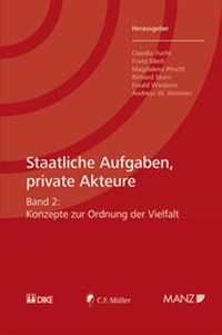 Abbildung von: Staatliche Aufgaben, private Akteure - C.F. Müller